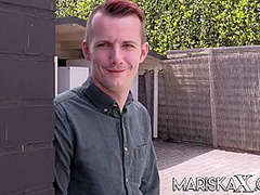 Busty Milf Takes On Two Dicks Outdoors