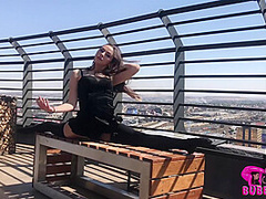 Sexy Contortion Model Stretching Outdoor - Watch4Fetish
