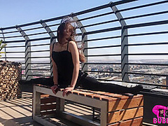 Sexy Contortion Model Stretching Outdoor - Watch4Fetish