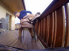 Extra Rough Play Outside With A Dirty Little Slut