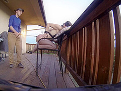 Extra Rough Play Outside With A Dirty Little Slut