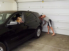 Stepsis Masturbates In The Car - SpyFam