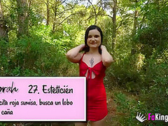 Sexy Brunette Receives A Grat Shafting At Her Outdoor Blind Date!
