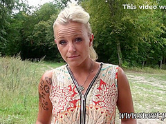 Oliver Sweet - Une Belle Blonde Me Suce En Foret Contre