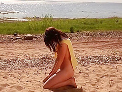 Diana Relaxing In The Bay