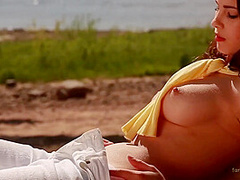 Diana Relaxing In The Bay