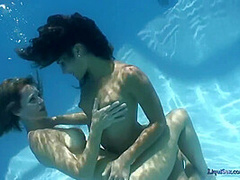 Teen Fucks Friends Mother Underwater 720p