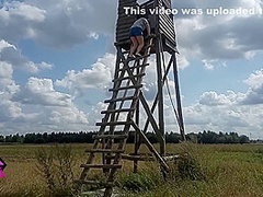 Hot Public Fuck In A Lookout Tower