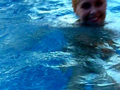 Private Pool Party - Sasha Blonde And Sasha Blonnde
