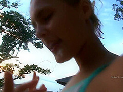 Private Pool Party - Sasha Blonde And Sasha Blonnde