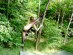 Sexy Ballerina In The Forest - Watch4Fetish