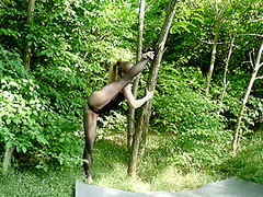 Sexy Ballerina In The Forest - Watch4Fetish