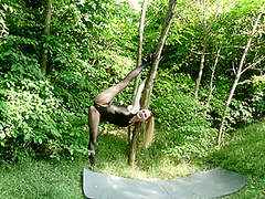 Sexy Ballerina In The Forest - Watch4Fetish