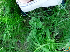 Beautiful Girl Gave Cum In Pussy Outdoors Pov - 4k