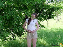 Beautiful Girl Gave Cum In Pussy Outdoors Pov - 4k
