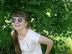 Beautiful Girl Gave Cum In Pussy Outdoors Pov - 4k