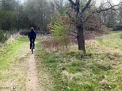 Tinder Girl Fucked Outdoor In Public Nature On A Biketour