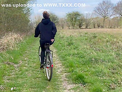 Tinder Girl Fucked Outdoor In Public Nature On A Biketour