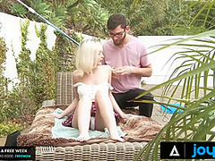 JOYMII - Slutty ***Teen Lets Her Hung Step*** Stretch Her Tight Pussy The Way He Wants