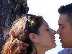 Agnessa Juan In Outdoor Fucking Young Couple Agnessa And Juan Out In Countr