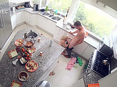 Stepsis Fucked In Kitchen On Thanksgiving - SpyFam