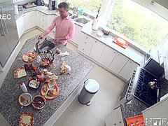 Stepsis Fucked In Kitchen On Thanksgiving - SpyFam