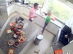 Stepsis Fucked In Kitchen On Thanksgiving - SpyFam
