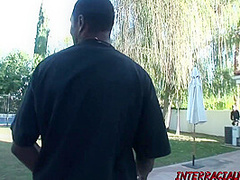 Delivery Girl Reena Gets Delivered Some Big Black Cock
