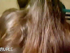 Cute Girl Gives Blowjob In The Middle Of The Park ( Blindfolded And Extremely Risky )