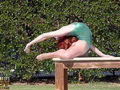 Girl In A Green Bodysuit Suit - Watch4Fetish