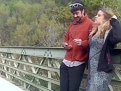 Shameless Mature Slut Outdoor Sex