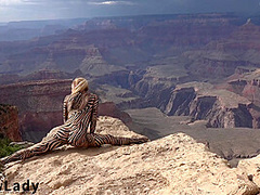 Contortion Performance On Grand Canyon - Watch4Fetish