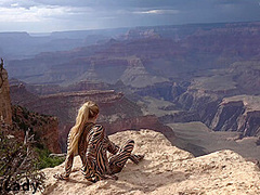 Contortion Performance On Grand Canyon - Watch4Fetish