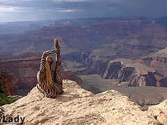 Contortion Performance On Grand Canyon - Watch4Fetish