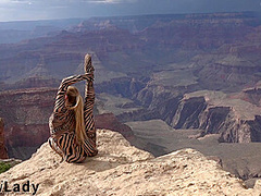 Contortion Performance On Grand Canyon - Watch4Fetish