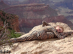 Contortion Performance On Grand Canyon - Watch4Fetish