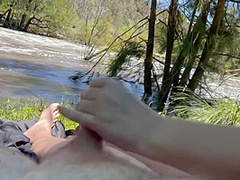 Outdoor Public Spread Pussy Female Orgasm And Fuck