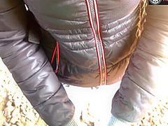 Public Creampie Under A Scary Bridge