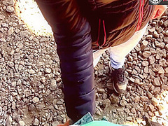 Public Creampie Under A Scary Bridge