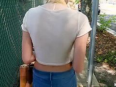 Naomi Woods And Kiara Cole In Fucks A Stranger In Public