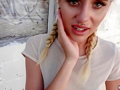 Naomi Woods And Kiara Cole In Fucks A Stranger In Public