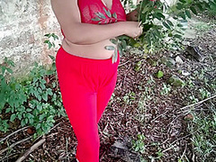 Sonali Stepsister Anju Bhabhi Fucked In Jungle By Stranger Risky Public Sex