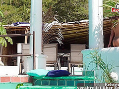 German Sex Tourist book a squirting latina hooker outdoor