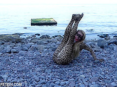 Beach Feeling In Zentai - Watch4Fetish