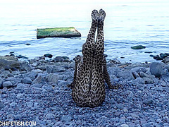 Beach Feeling In Zentai - Watch4Fetish