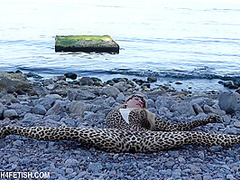 Beach Feeling In Zentai - Watch4Fetish