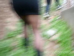 Bridge Fuck - Amber Blank