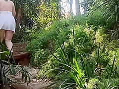 Redhead Girl Flashing Her Body In Public. She Almost Got Arrested. 10 Min With Anna Blue