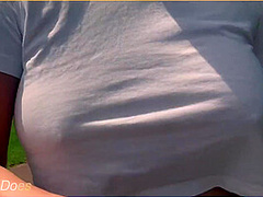 Amateur Wife Outdoor Public Nude Jog Risky Public Dare