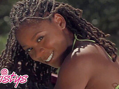 Frolics In A Field In Her Cowgirl Boots As She Takes Off Her Bra - Daisy Dukes And Hazel Grace